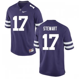 Sale - Purple Isaiah Stewart #17 Kansas State Men College Alumni Football Jersey