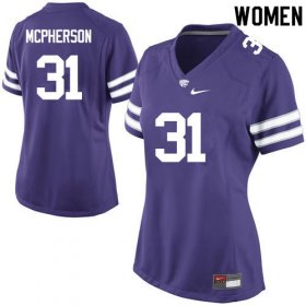 Sale - Purple Jahron McPherson #31 Kansas State Women College Official Football Jersey